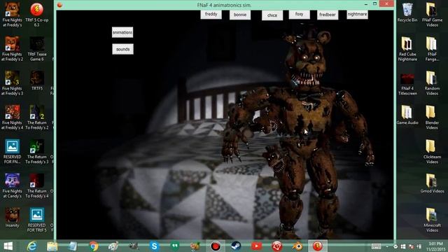 FNaF 4 Animatronic Simulator Alpha!!! смотреть онлайн