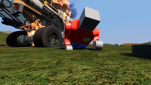 MASSIVE LEGO Train Wrecks #13 - Brick Rigs Gameplay - Lego Toy Destruction смотреть онлайн
