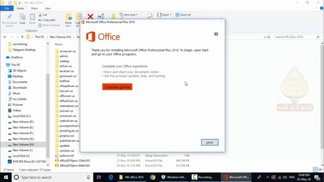 how to install MS office professional Plus 2016 | Computer Laptop | Windows | vel tech tamil смотреть онлайн