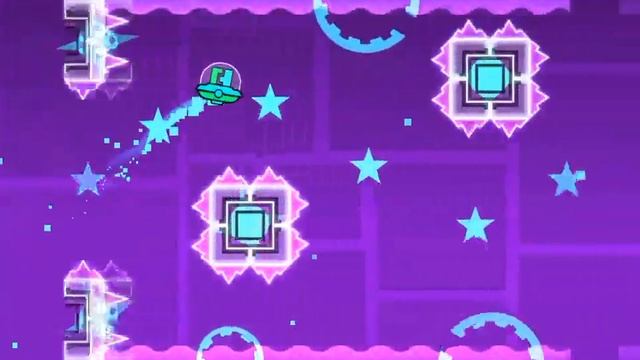 Geometry Dash Walkthrough - Level 13 (Electroman Adventures) [ALL COINS] смотреть онлайн