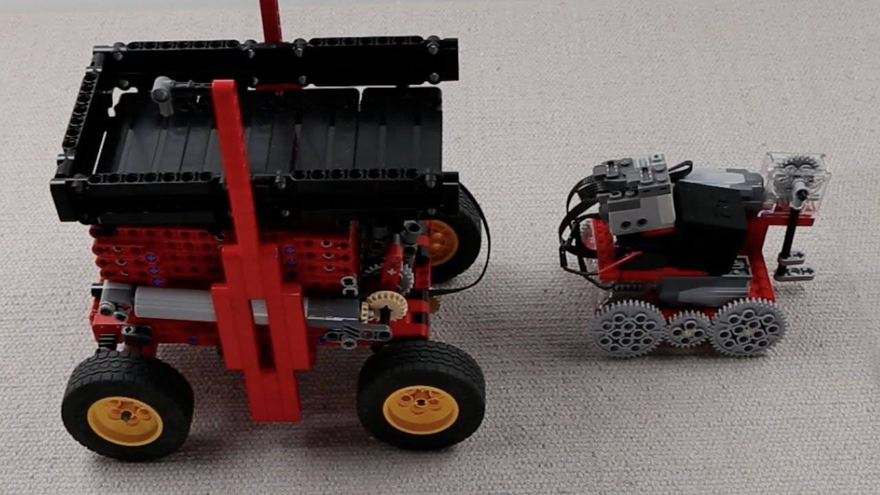 Кража брелка с помощью телеуправляемого LEGO смотреть онлайн