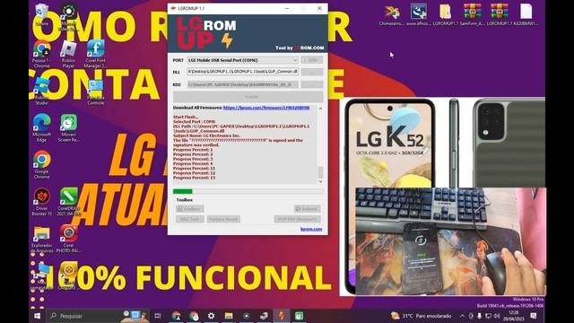 CONTA GOOGLE/FRP LG K52 ATUALIZADO 2023 смотреть онлайн