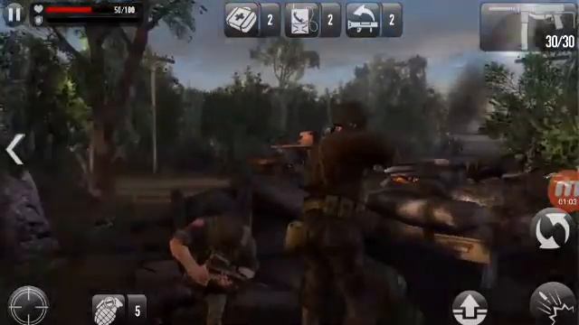 Frontline commando D-Day jeux Android смотреть онлайн