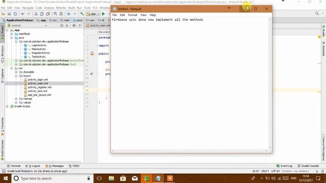 Android Studio Tutorial - Firebase Authentication Part-2 (Designing and coding) смотреть онлайн