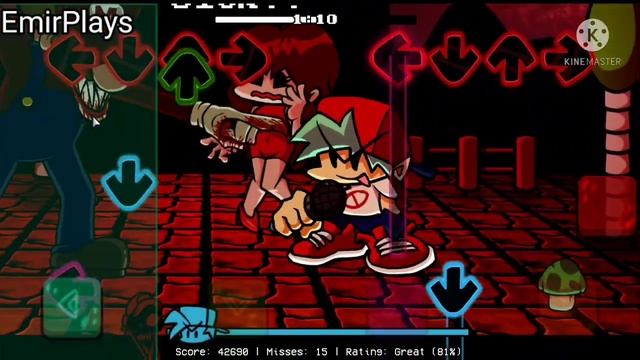 FNF Mario Madness Android Port смотреть онлайн