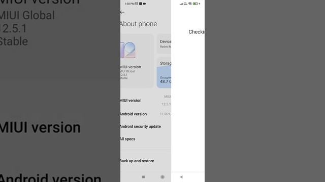 MIUI V12.5.1.0 Global Stable RGGMIXM installed on Redmi Note 8 Pro smartphone смотреть онлайн