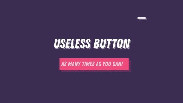 Useless Button - Android App смотреть онлайн