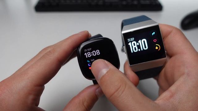 First look at the User Experience of the new Fitbit Sense (UNBOXING). смотреть онлайн