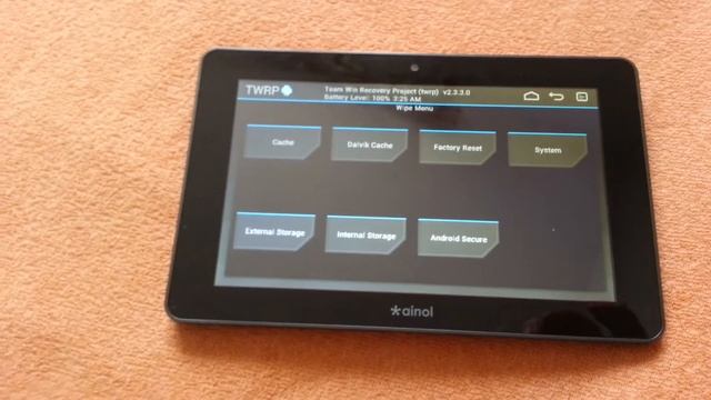 Instalacja CyanogenMod 10.1 Ainol novo 7 crystal android 4.2.1 смотреть онлайн