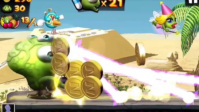 Zombie Tsunami ALL UNLOCKED MOD APK - ALL POWER UPS - ALL LEGENDARY BIRDS - ALL FORMS - ALL HATS