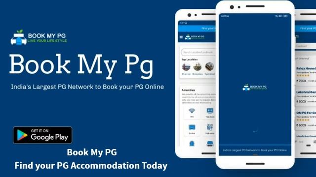Book My PG Android App / Your Key to Hassle-Free Accommodation смотреть онлайн