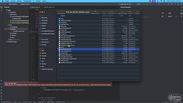 Solución(Error running app is already running) repara tu emulador, tutorial completo Android Studio смотреть онлайн