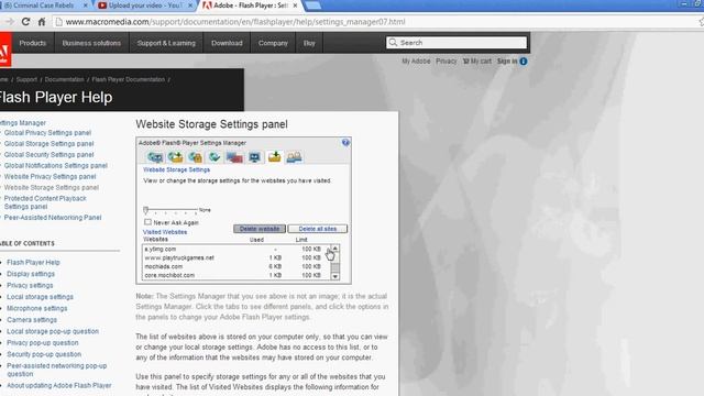 Clean Adobe Flash Cache смотреть онлайн