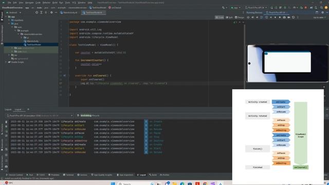 ViewModel - Lifecycle & its working (Android) - Hindi смотреть онлайн