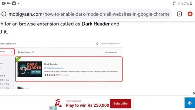 How to Enable Dark Mode on all Websites in Google Chrome hpm tech смотреть онлайн
