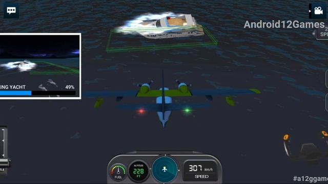 ✈️Flight Simulator 2019 - Free Sky Flying✈️ - Android Gameplay смотреть онлайн