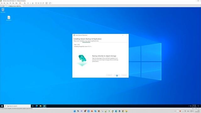 Установка Veeam Backup & Replication v12 в Windows Server 2022 смотреть онлайн