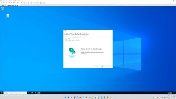 Установка Veeam Backup & Replication v12 в Windows Server 2022
