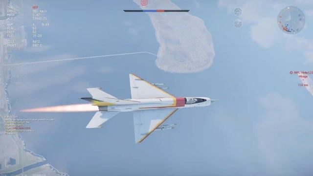 War Thunder - the UNTOUCHABLE MIG (MiG21 SPS-K Gameplay) смотреть онлайн