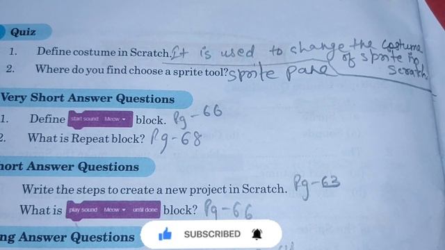 Class-4 | Computer Lesson-7 More On Scratch | Part-5 | Question / Answer #computer #video #scratch смотреть онлайн