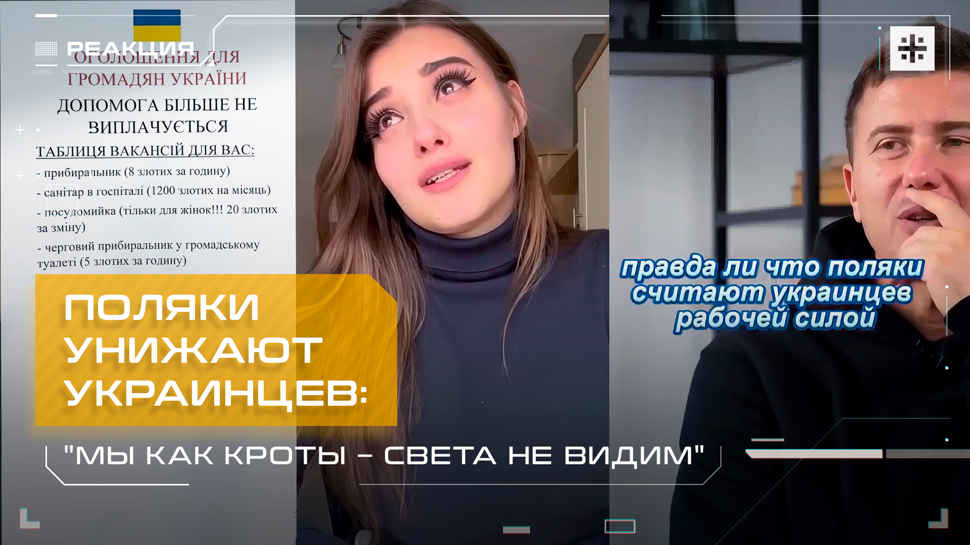 Поляки унижают украинцев: "Мы как кроты – света не видим" смотреть онлайн
