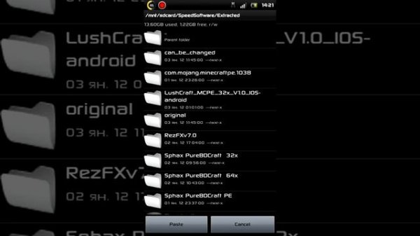 [OLD]Minecraft PE android: change texture pack/skin