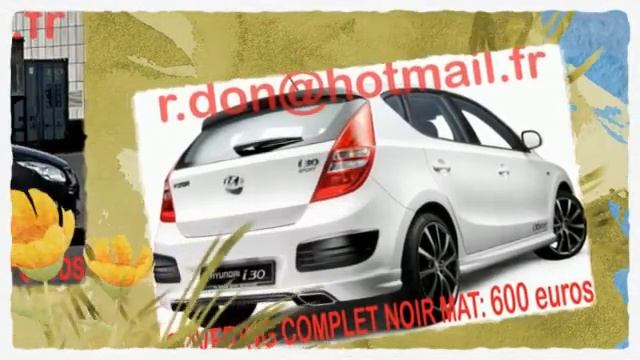 Hyundai i30 , Hyundai i30, essai video Hyundai i30, Hyundai i30 covering peinture noir mat смотреть онлайн