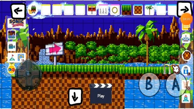 (Sonic Maker) (Android) Dowload Fangame Criada Por Mim!!!! Super Mario Maker Versão Sonic Maker Kkk смотреть онлайн