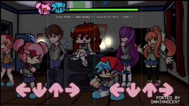 FNF vs Doki Doki Takeover Festival Week (Optimized) |Android| смотреть онлайн