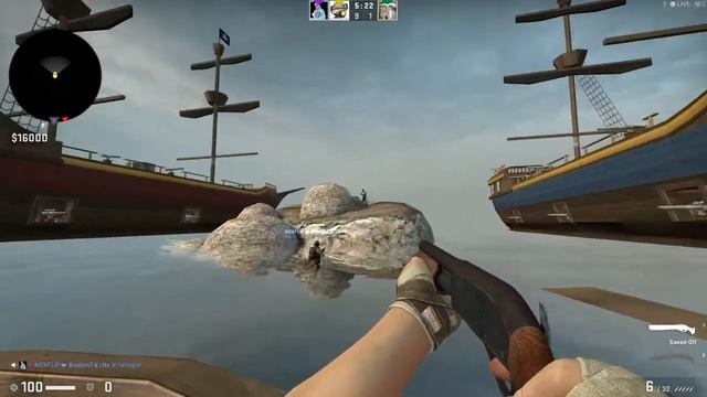 БОЙ С КОРАБЛЯМИ топ 1 Counter Strike Global Offensive смотреть онлайн