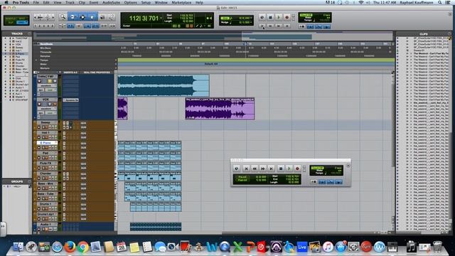 Pro Tools - Edit Window: Transport смотреть онлайн