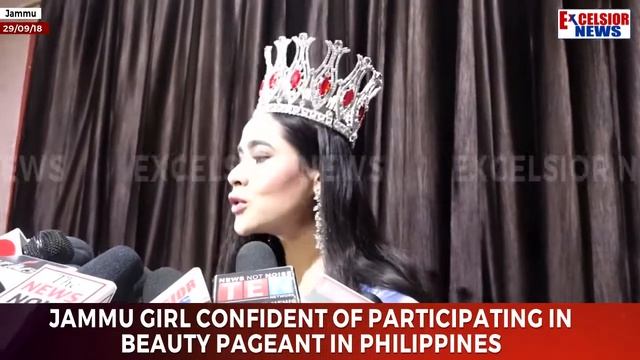 Jammu girl confident of Participating in Beauty Pageant in Philippines смотреть онлайн