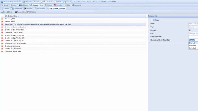 LibreELEC TvHeadend Server Setup For Freeview NZ