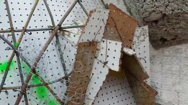 Fake Rock Grotto Window Pre-Pour With Pegboard Form смотреть онлайн