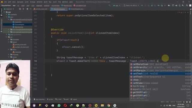 Class 334 - Implementing Listener In RecyclerView |Android App Development Complete Course In Hind смотреть онлайн
