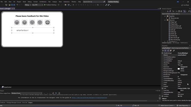 C# Create Feedback Ranking in Windows Form .NET 6 смотреть онлайн