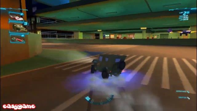 Sarge race at Ginza Sprint, Cars 2 The Video Game PC Gameplay смотреть онлайн