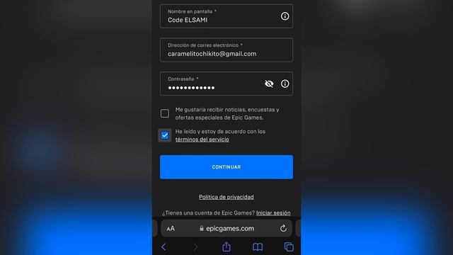 COMO CREAR UNA CUENTA DE FORTNITE EN EPIC GAMES ✅ смотреть онлайн