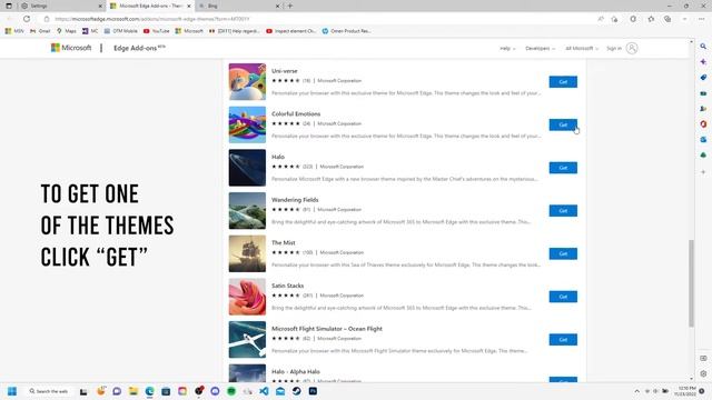 How to change colors and themes on Microsoft Edge смотреть онлайн