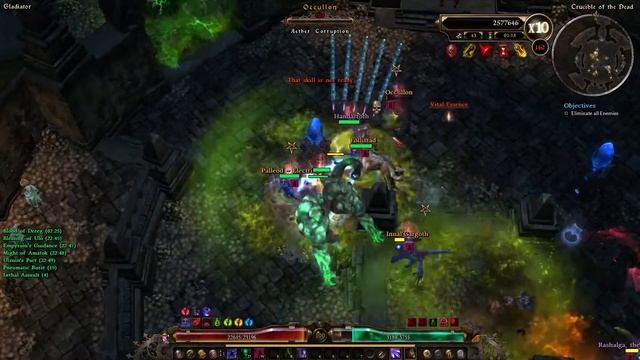 Acid Phantasmal Blades Witch Hunter 9.6 test 4:00 (4:07) смотреть онлайн