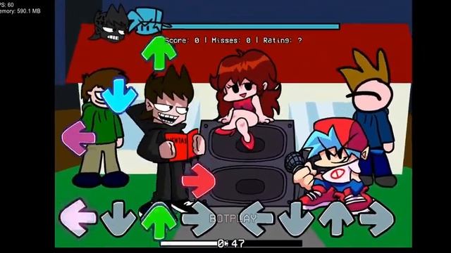 FNF paradox tord (vs online style) смотреть онлайн