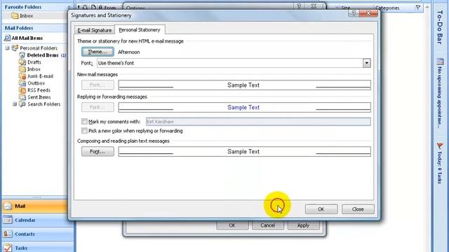 Outlook 2007 Emails: Applying Themes смотреть онлайн