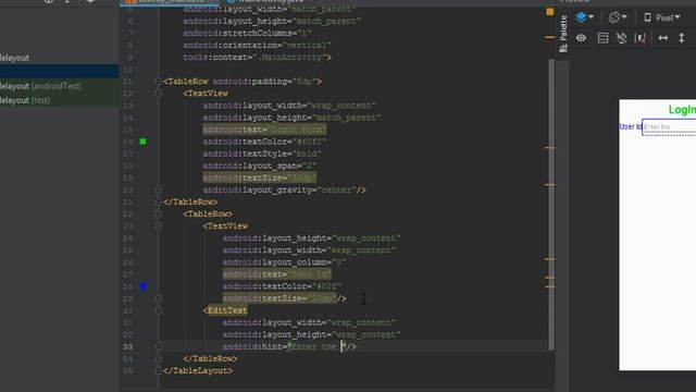 Android Tutorial #9: Table Layout in Android Studio смотреть онлайн