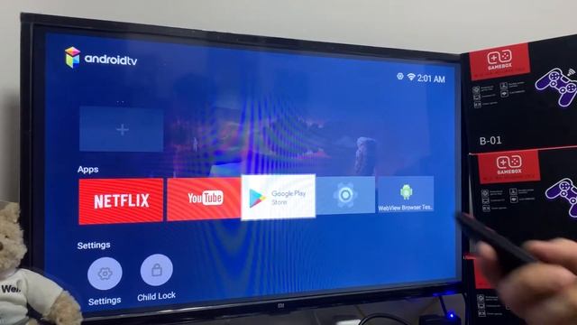 Switch the gaming system to Android TV system смотреть онлайн