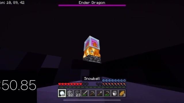 Minecraft speedrun (bedrock edition, 1.18+, Any%, mobile IOS, set seed) смотреть онлайн