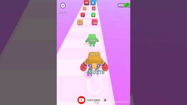 Level Up Numbers - All Levels Gameplay Android,ios (Levels 70-72) смотреть онлайн