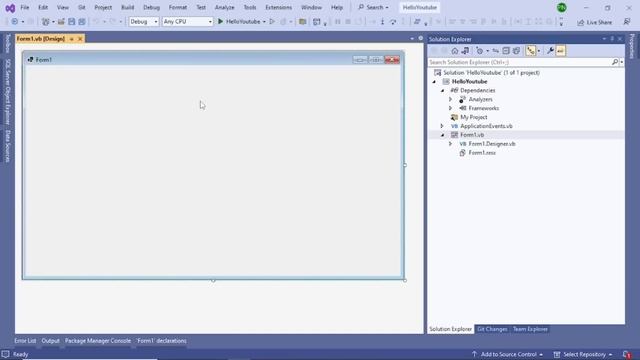 How To Create VB.NET Project In Visual Studio 2022 | Create A Visual Basic Project | Windows Forms смотреть онлайн
