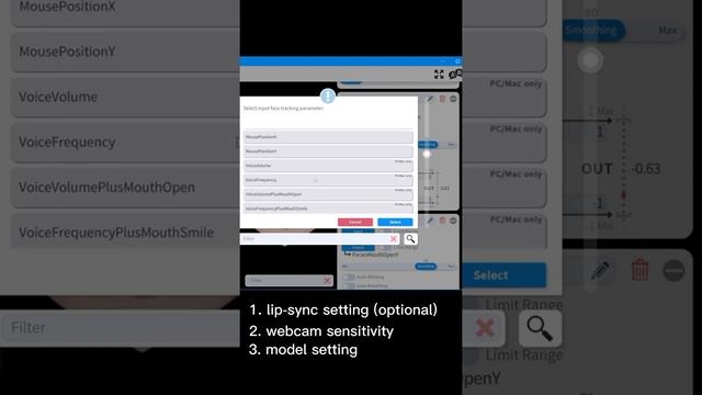 Vtube Studio Setting - Mouth