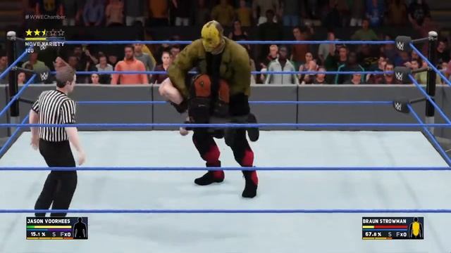 WWE 2k18 Jason Voorhees Vs Braun Strowman смотреть онлайн