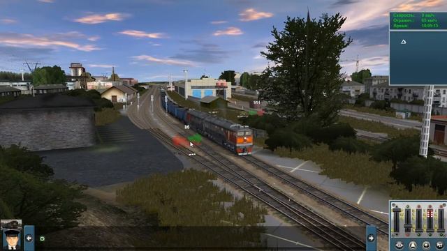 ЗАПУСК ПС В TRAINZ 12 2ТЭ116-1220 смотреть онлайн